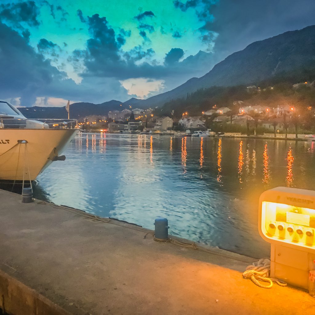 2019, Dubrovnik, Kroatien, Nacht, Tageszeit