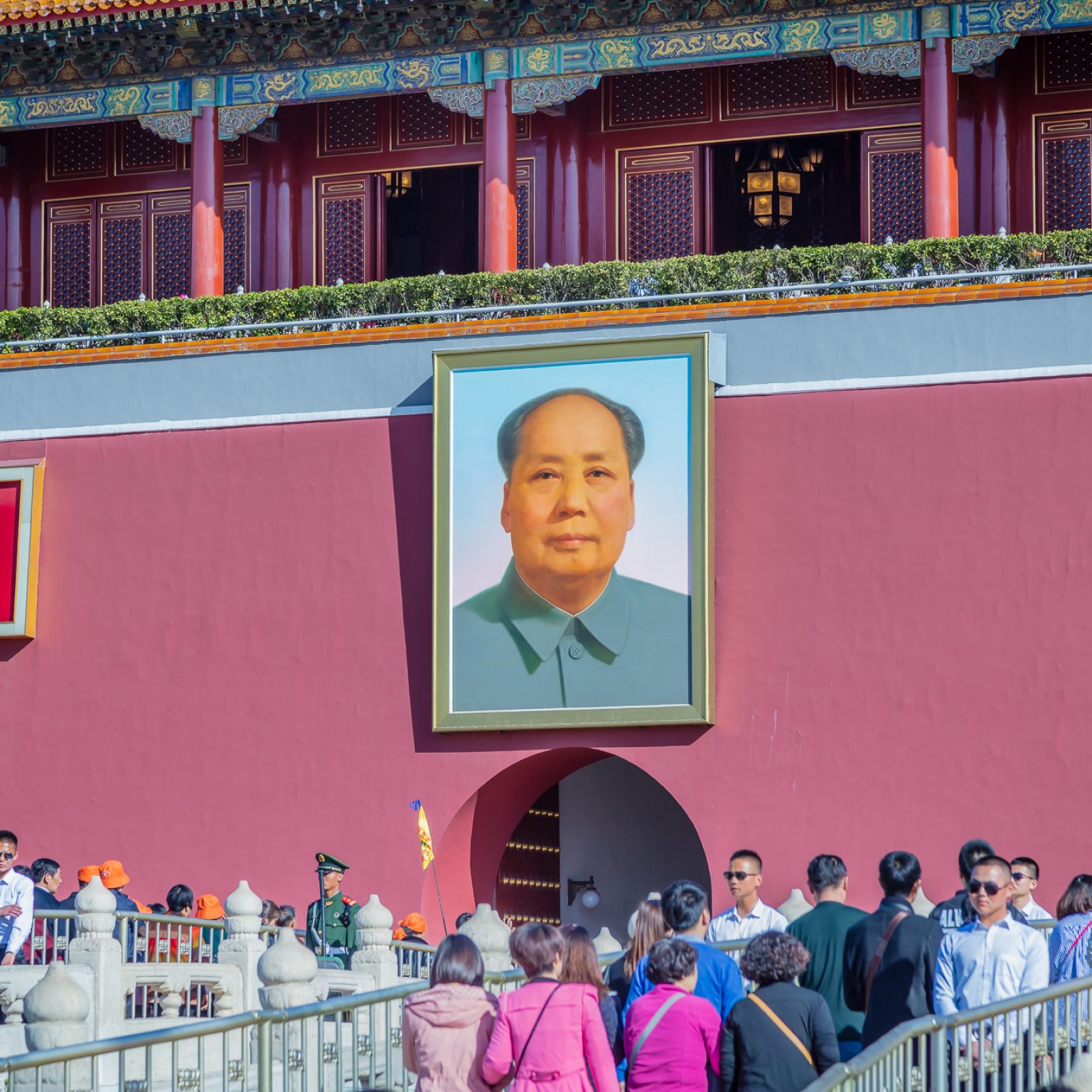 2016, Asien, China, Mao, Peking, Tiananmen