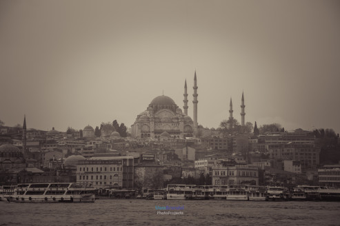 2015, Istanbul, schwarzweiss